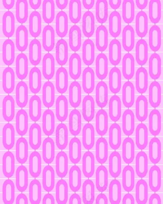 粉红色椭圆布料印花