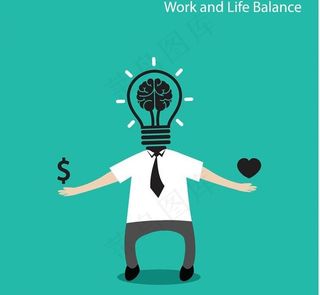 商务白领大脑图片