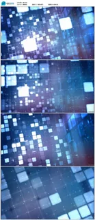 动感马赛克LED视频背景