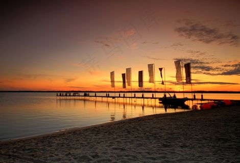 高精位图 黄昏 地产图片