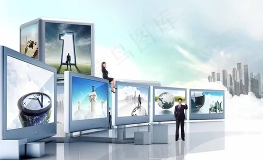 高科技商务图片