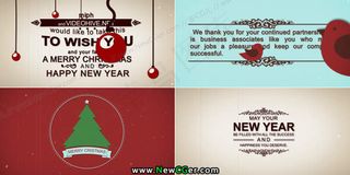 圣诞节祝福模板