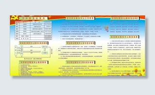 党建制度牌图片