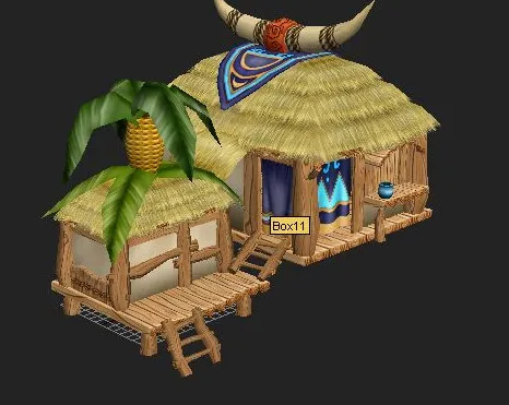 3dsmax草屋