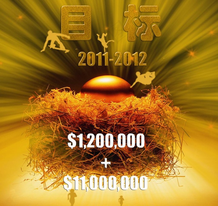 金融奋斗目标图片psd模版下载