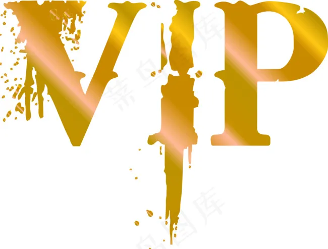 vip字样cdr矢量模版下载