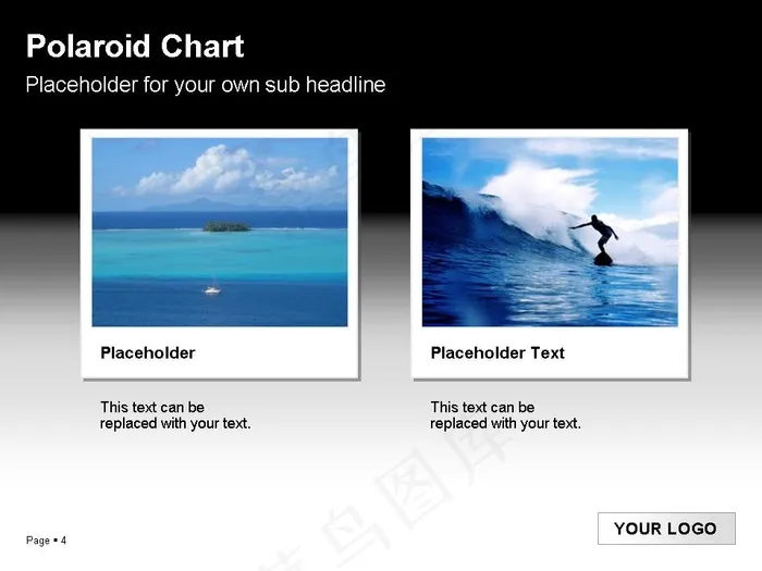 海岸旅游度假PPT模板