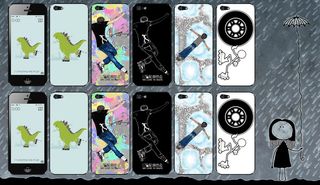 iPhone5贴膜效果图