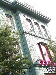道里秋林商店大圆窗图片 道里秋林商店大圆窗图片