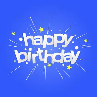 生日快乐背景设计