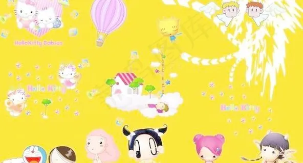 儿童模板PSD素材 下载