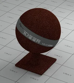 vray褐色地毯材质