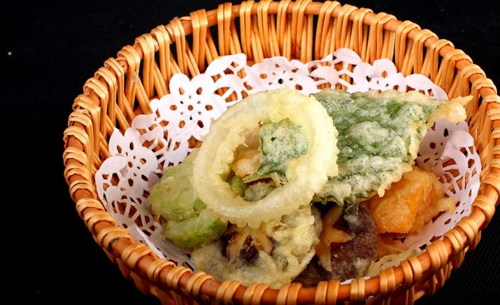 日式炸蔬菜图片