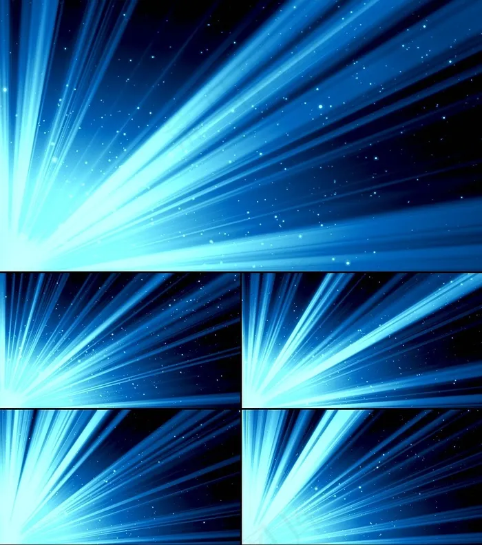 射线眩光粒子视频素材