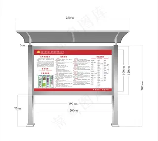 不锈钢橱窗图片