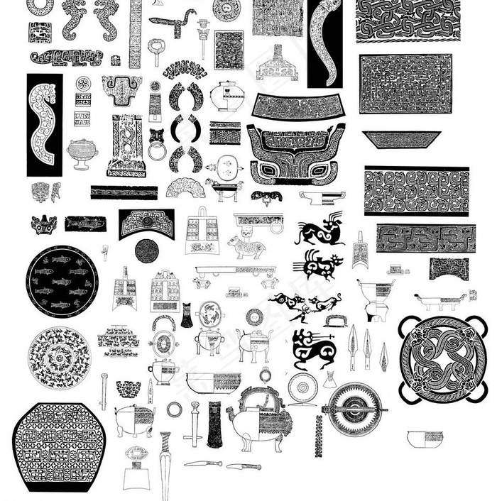 古币 匕 装饰图片