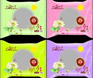 缘神月饼（平面图）图片