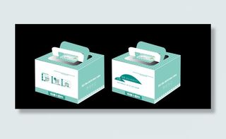 4寸绿色蛋糕盒 芝士蛋糕盒