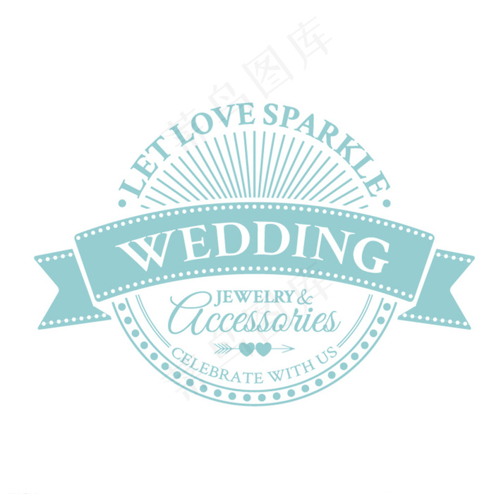 婚礼标签图片