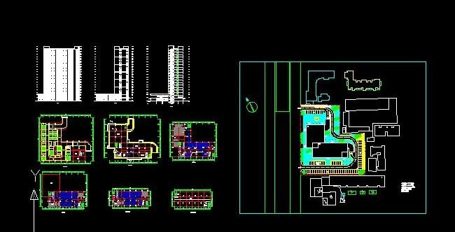 高层商业办公楼建筑设计方案图