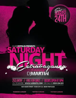 Extravaganza国外创意海报素材