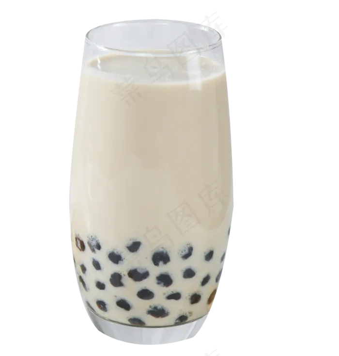 自然色简约奶茶免抠元素 