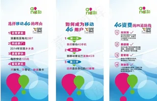 移动公司展架图片