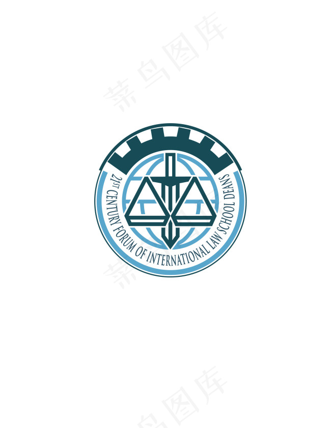 2-105法学论坛logoai矢量模版下载