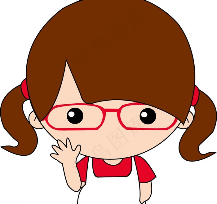 卡通女孩图片