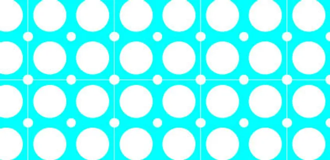 圆形图案的底纹