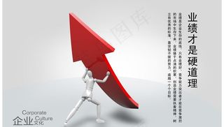 业绩才是硬道理图片