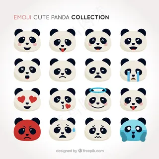 熊猫矢量设计