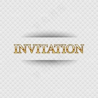 创意邀请函设计矢量素材