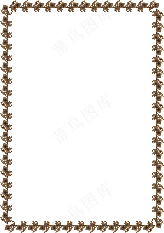 家纺素材边框psd模版下载