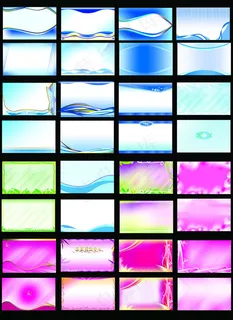 超多精美名片卡片设计模板PSD素材