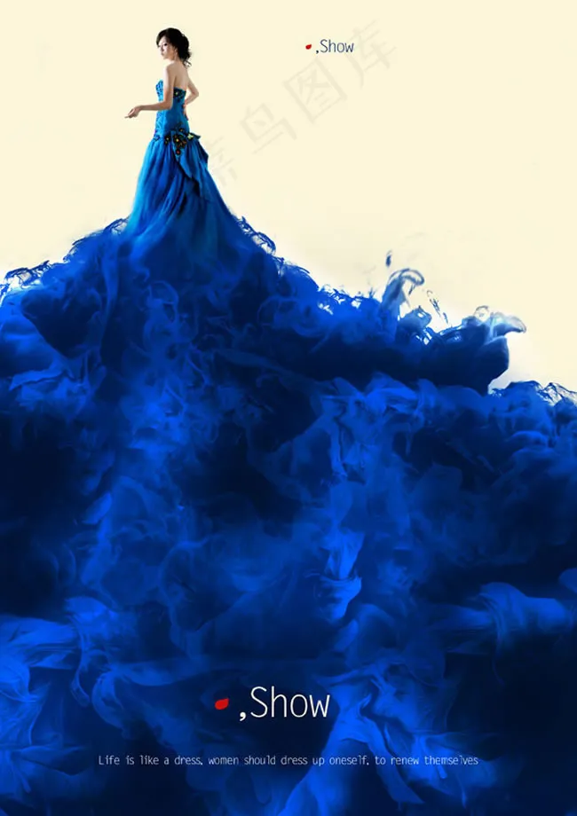 模特t台秀高清大图PSD分层素材(2480X3508(DPI:300))psd模版下载