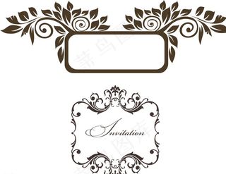 欧式古典花纹边框图片