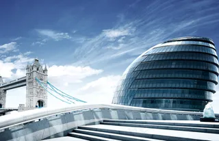 英国伦敦桥PSD素材图片