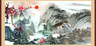 山水画 山水风景图片