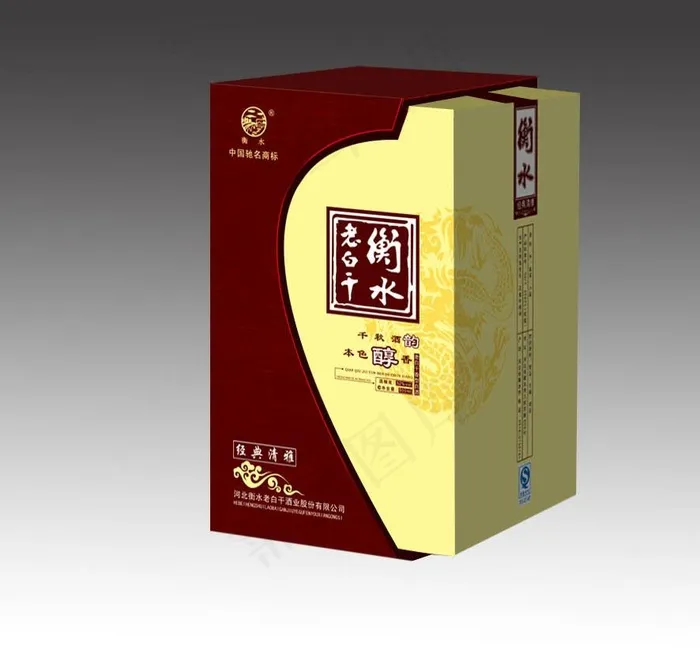 白酒包装图片eps,ai矢量模版下载