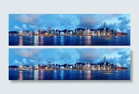 美丽香港夜景 美丽香港夜景