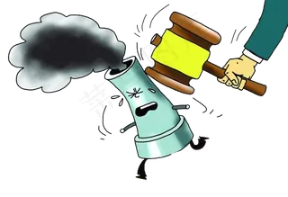 雾霾环保主题海报PNG免扣素材