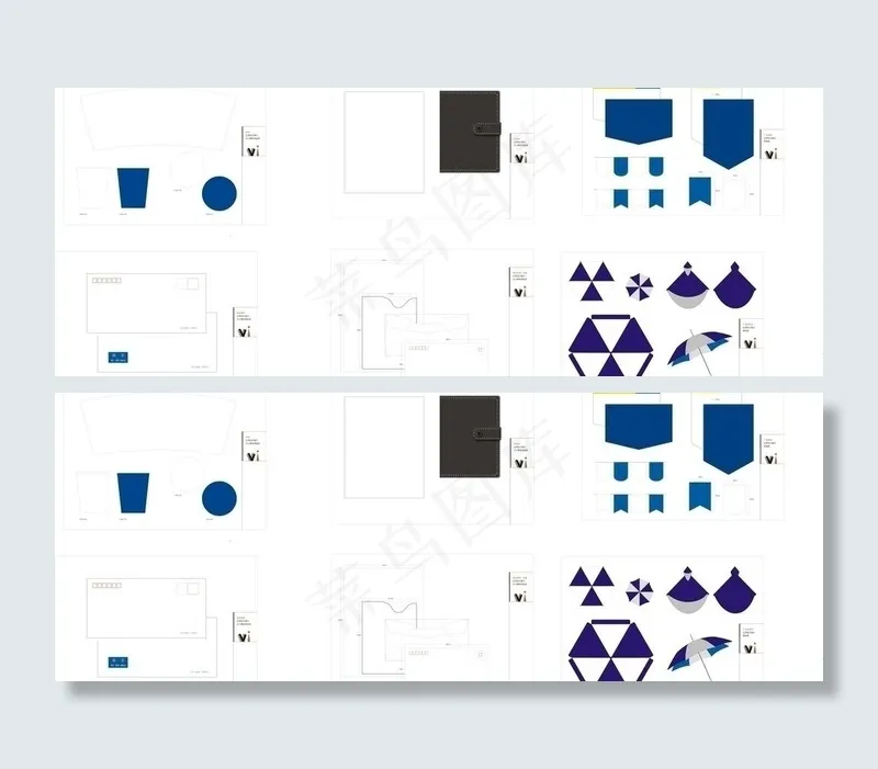 公司的各种办公常用用品图片cdr矢量模版下载