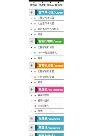 淘宝主图分类/产品个