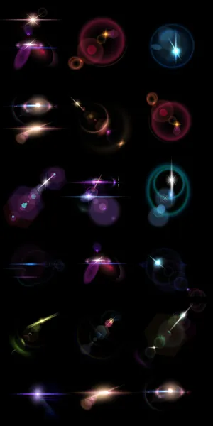 淘宝天猫促销炫光光晕元素素材集合