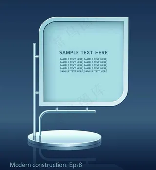 桌面招牌设计图片