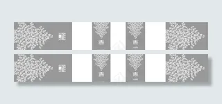 利郞圣诞元旦活动橱窗图片