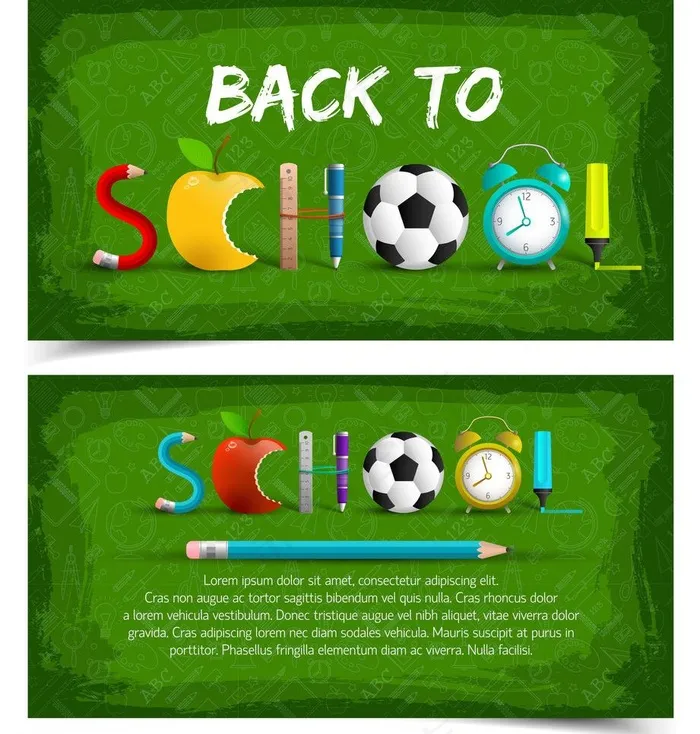 学校学生返校背景图片eps,ai矢量模版下载