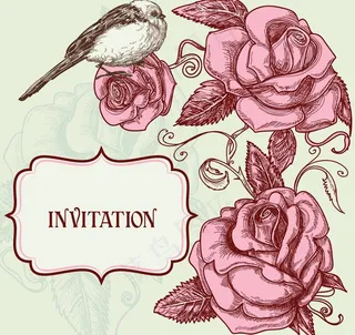 欧式复古玫瑰图片