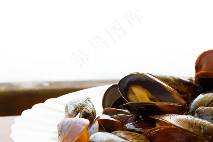 盘子里的蛤俐